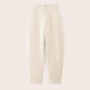 Everlane Cream Wide Leg Pants